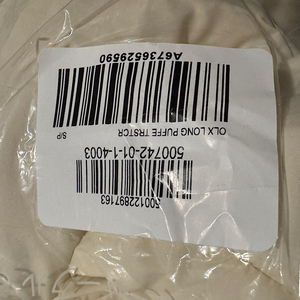 Banana Republic Petite Puffer Jacket in Cream NEW - Picture 4 of 6